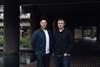 L-R, Phil Oldham, Jonathan Box from Black Kite