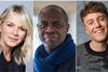 Zoe Ball (Image Ray Burmiston), Clive Myrie (Image Sam Thompson) and Roman Kemp (Image Insanity)