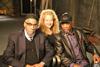 L-R Kenny Gamble, Olivia Lichtenstein, Leon Huff.  Gamble and Huff are legendery producers and songwriters  and creators of the Sound of Philadelphia