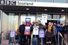 BBC Strikes Feb 2013 Scotland