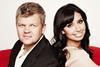 Adrian Chiles and Christine Bleakley