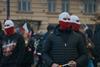 Undercover Exposing the far right - Far-right activists during Warsaw rally, 2023 (Credit_ Hopeful Productions Ltd)