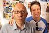 Jamie Oliver with Roy Ackerman