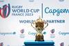 Rugby World Cup France 2023 trophy