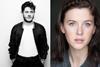 The Light cast - Iwan Rheon and Alexandra Roach