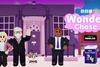 Roblox BBC General Election - Laura Kuenssberg, Jeremy Vine, Larry the cat, and Clive Myrie outside 10 Downing Street