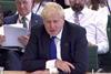 Boris Johnson committee hearing