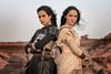 MBC STUDIOS - RISE OF THE WITCHES - Ida AlKusay & Sumaya Rida (left to right)