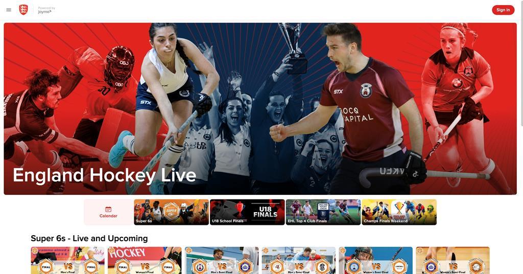 England Hockey launches OTT streaming service News Broadcast