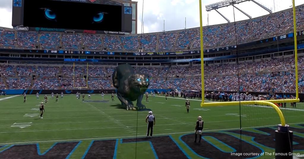 How the Panthers' Terrifying Mixed Reality Mascot Came to Life