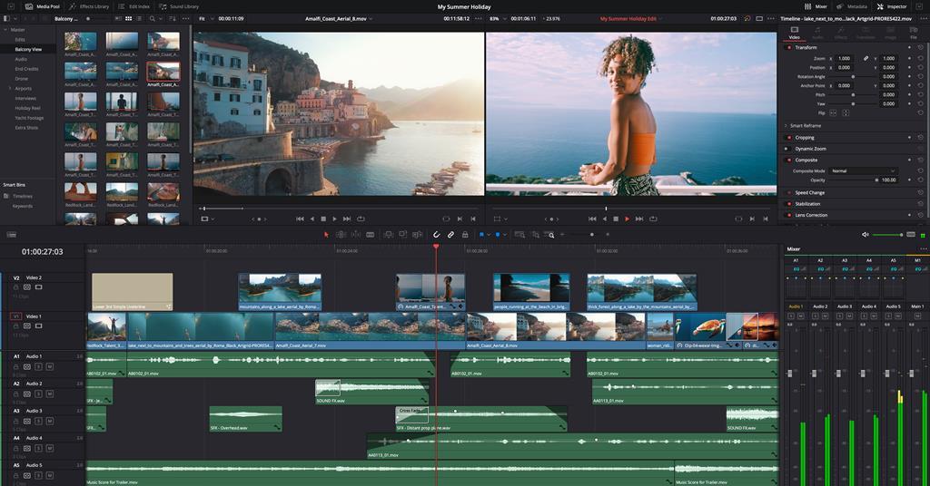 Blackmagic releases DaVinci Resolve 17.4 | News | Broadcast