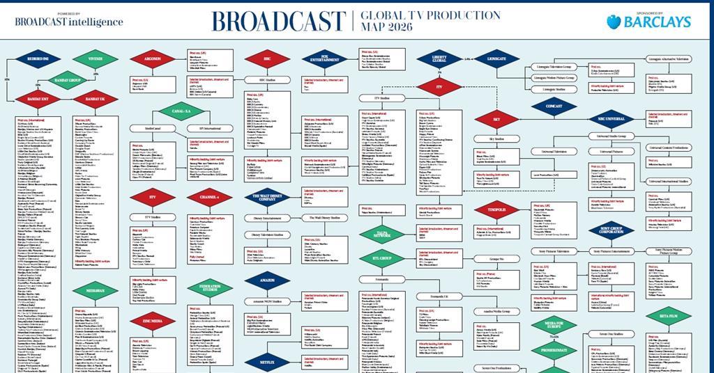 broadcastnow.co.uk - Marian McHugh - Broadcast Global TV Production Map 2026