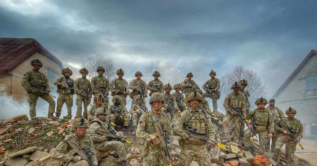How we became embedded with a British Army battalion | Behind The ...
