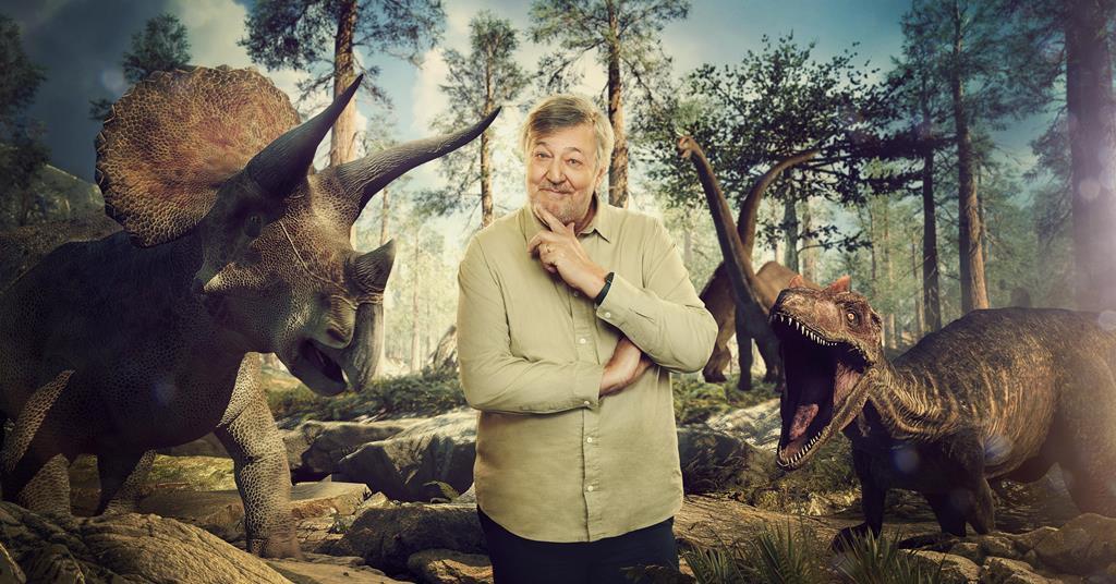 Dinosaur with Stephen Fry, Channel 5 Behind The Scenes Broadcast