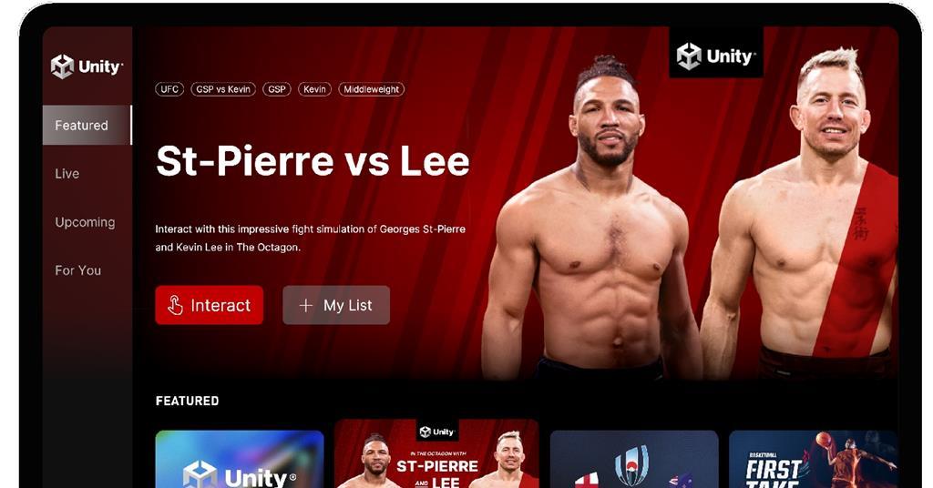Ufc Remote Production Unity demos real-time volumetric 3D for UFC | News | Broadcast