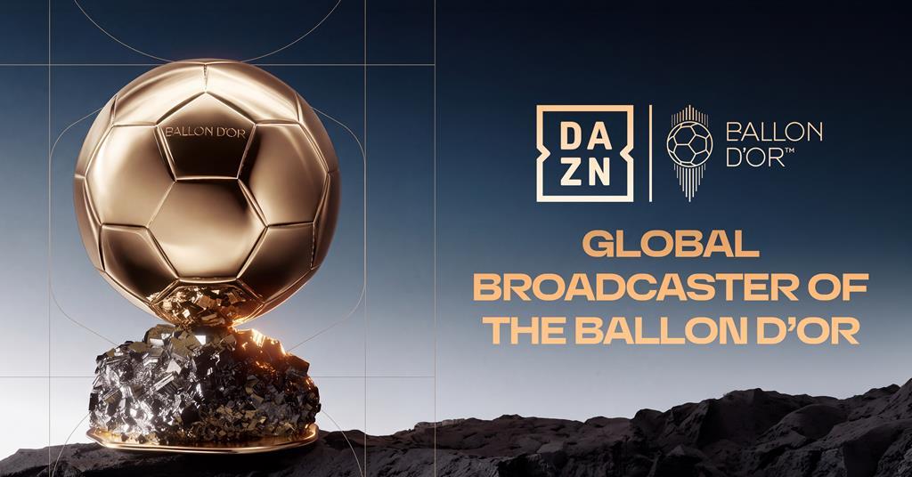 broadcastnow.co.uk - Jake Bickerton - DAZN to broadcast Ballon d'Or live and free globally