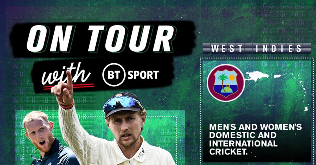 BT Sport to air England cricket tours of West Indies and New Zealand