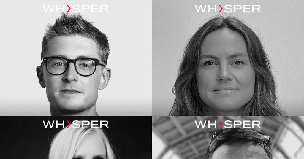 Whisper adds four to creative & distribution teams News Broadcast