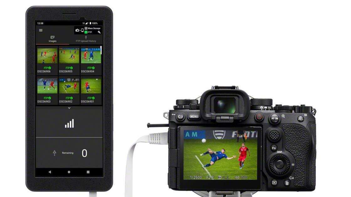 Sony Launches Portable Data Transmitter News Broadcast