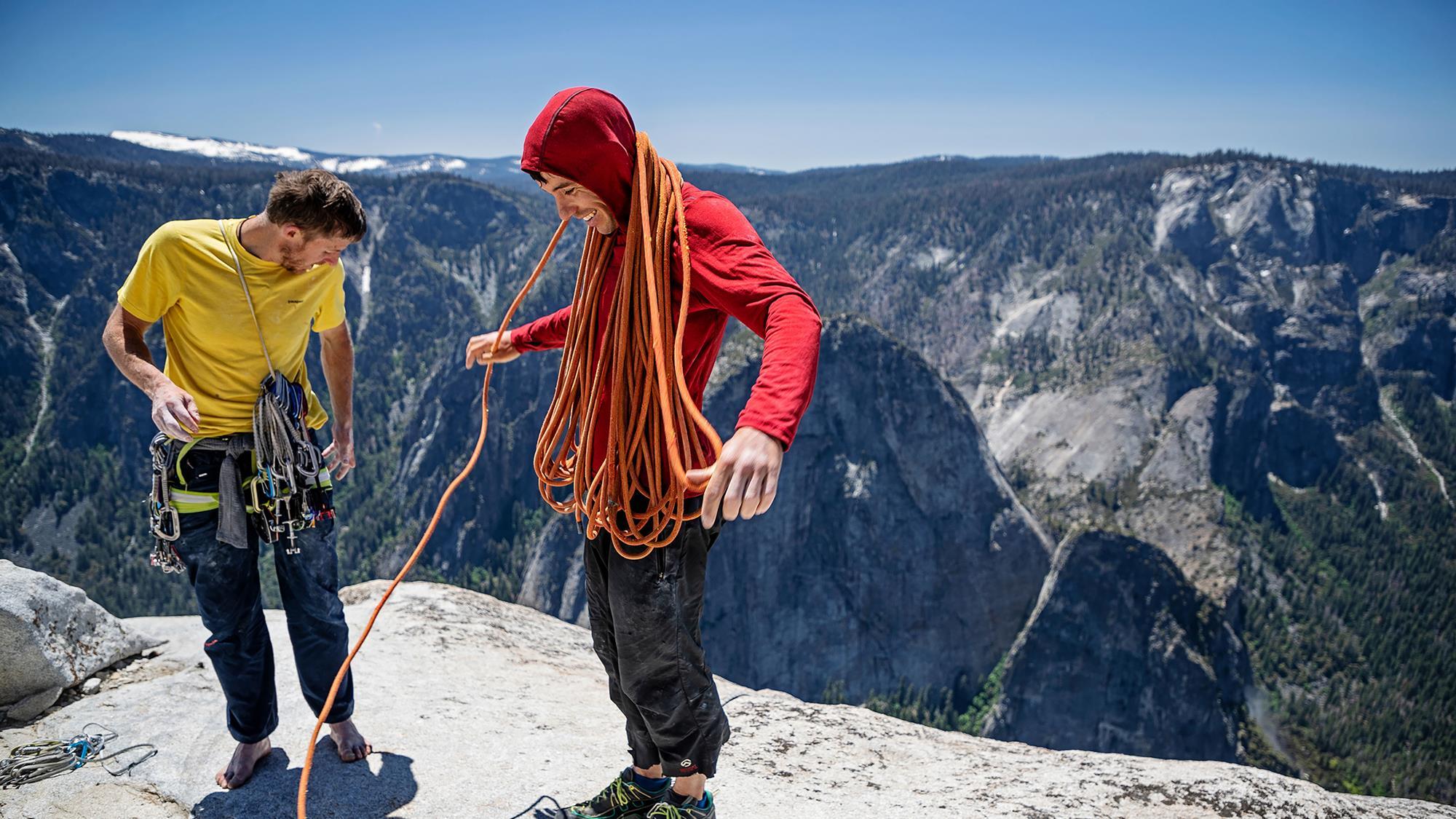 Capturing the drama of a free solo climb up El Capitan News Broadcast
