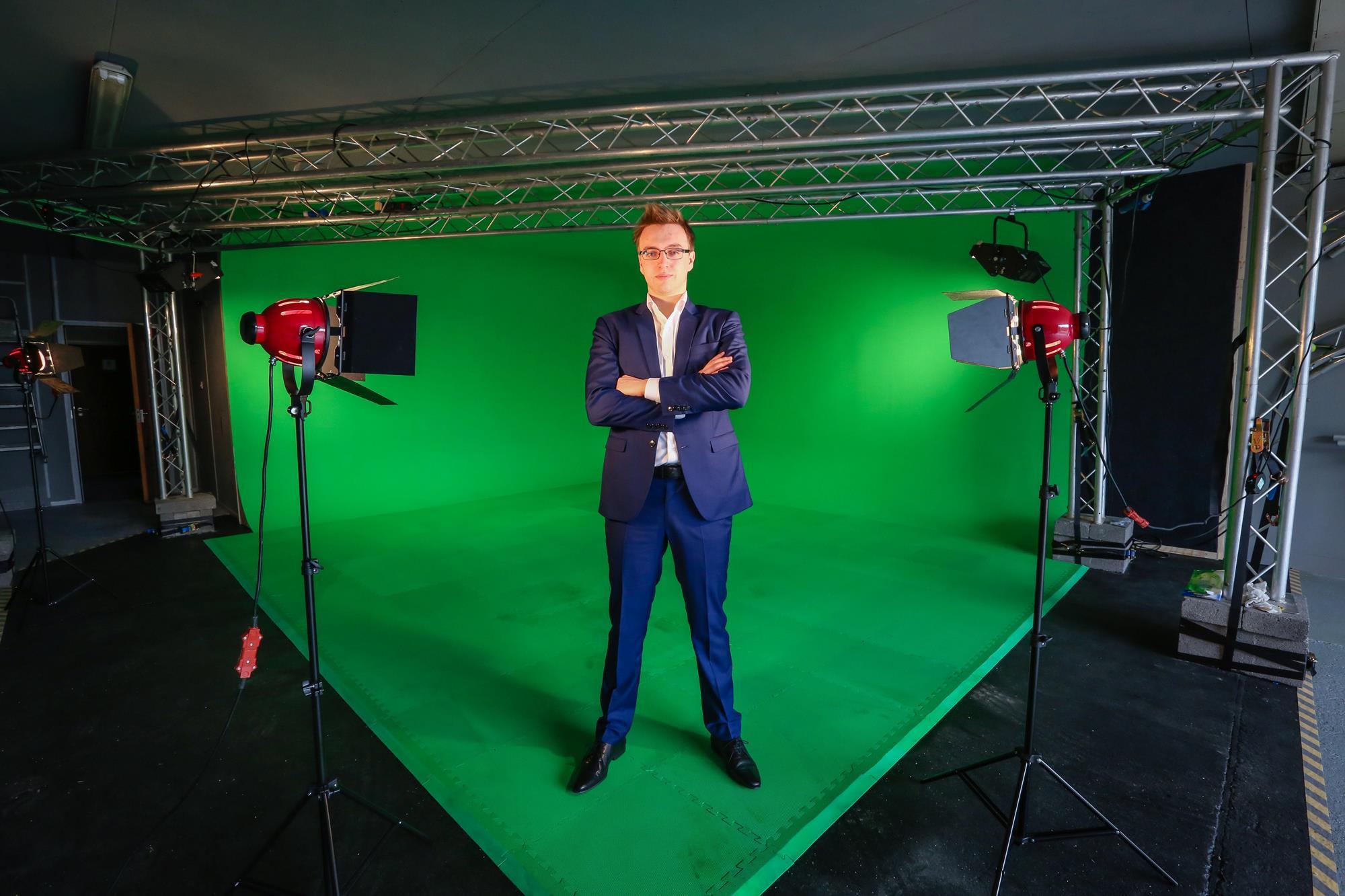 Green Screen Studio Opens In Hampshire News Broadcast