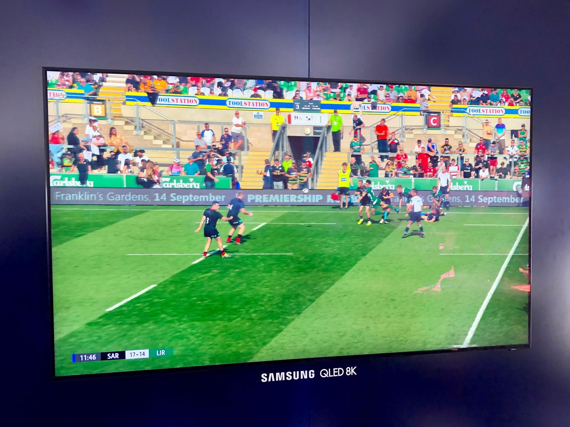 BT Sport broadcasts live 8K rugby at IBC 2019 | News | Broadcast