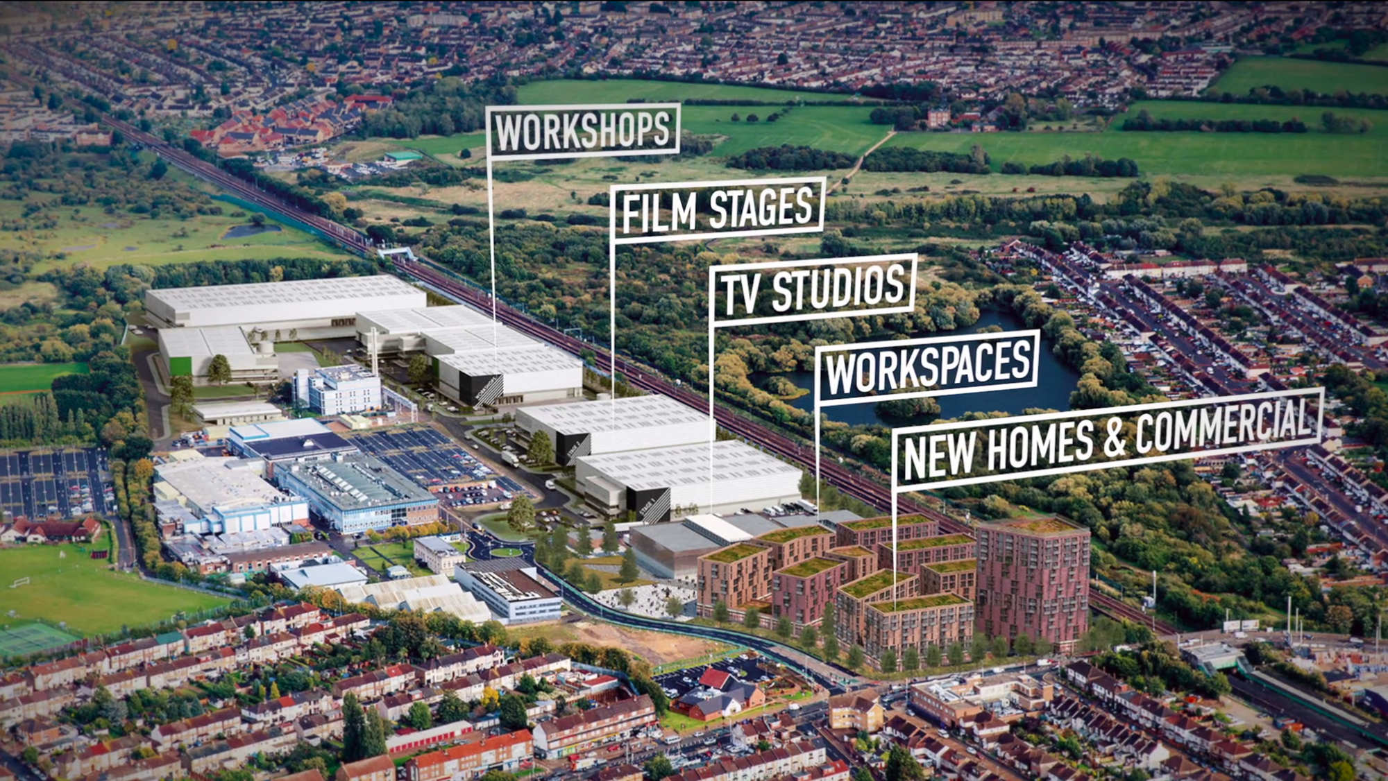 £100m Dagenham studios given go ahead News Broadcast