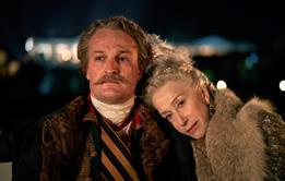 Jason Clarke & Helen Mirren in Catherine the Great