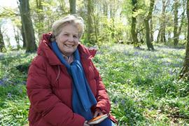 96. STIO_Sandi in the forest copyright Cornelia Street Prods