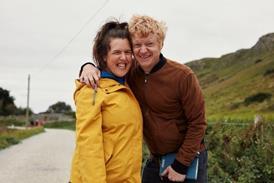 Rosie Jones and Stu Richards