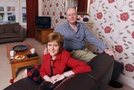 Nicola Sturgeon and Peter Murrell