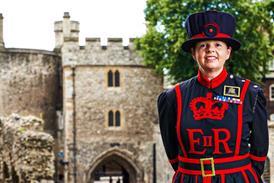 Inside the Tower of London