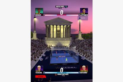 Red Bull Padel game