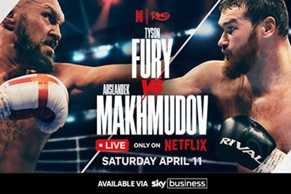 Tyson Fury Arslanbek Makhmudov Netflix Sky Business