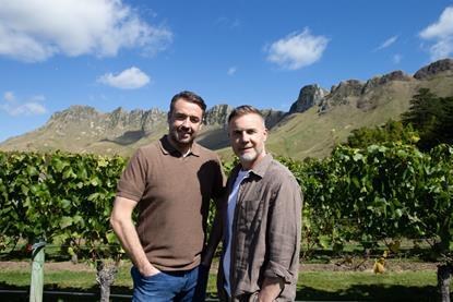 Gary Barlow and Jason Manford New Zealand