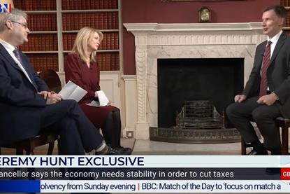 GB News chancellor interview