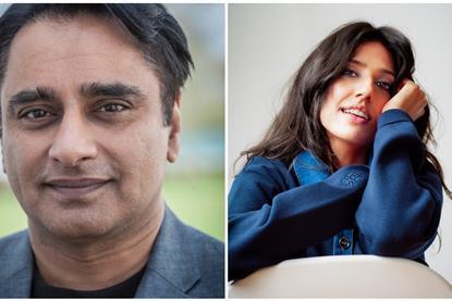 Sanjeev Bhaskar and Ritu Arya
