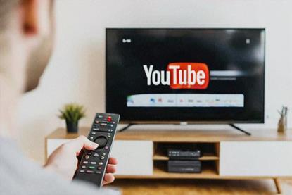 AI gen person watching YouTube
