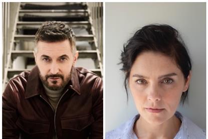 Richard Armitage and Annabel Scholey