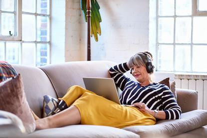 Woman on Sofa