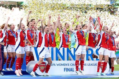 Arsenal Women's Champions League EBU