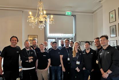 Some of the Live Team at ABTT 2025