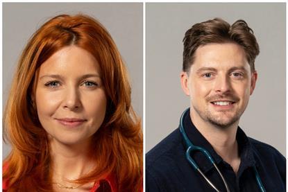 Stacey Dooley and Dr Alex George