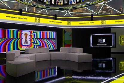 DAZN World Cup studio