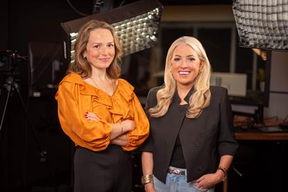 L-R Emily Rees Jones and Katie Lydon