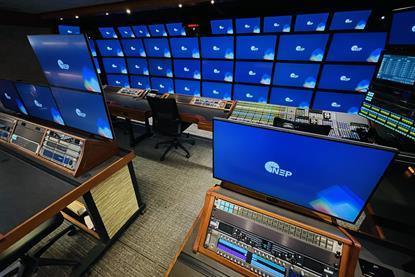 NEP's ND2 mobile unit, the main game production facility for Super Bowl LX.