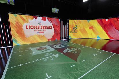 Sky Sports The Lions studio