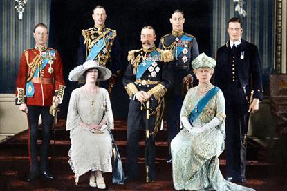 Woodcut Media - The Three Kings of 1936 - image courtesy of Alamy, colourised by  Image Restore