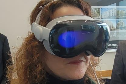 Apple Vision Pro - horse racing