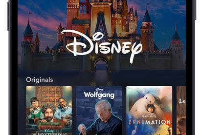 disney+ mobile landing